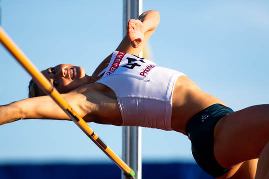 Bianca Salming, Turebergs FK deltar i höjdhopp