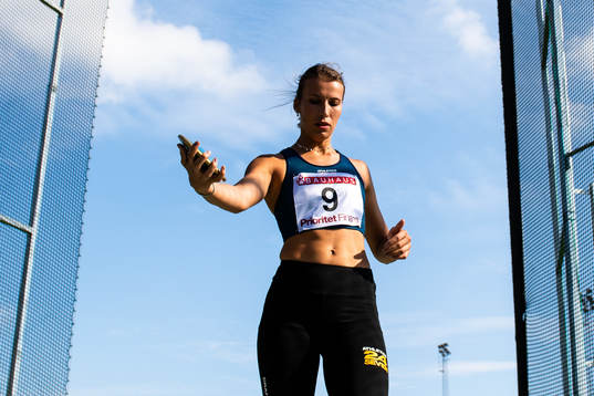 Jennifer Rudberg, Athletics 24Seven SK deltar i diskus