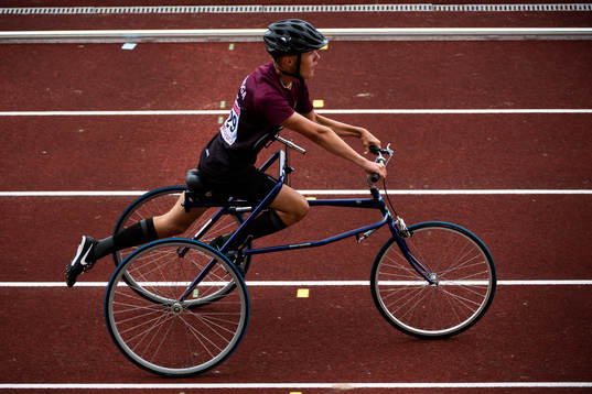 Gustav Tegnelund, Karlskoga FIF deltar i racerunning och