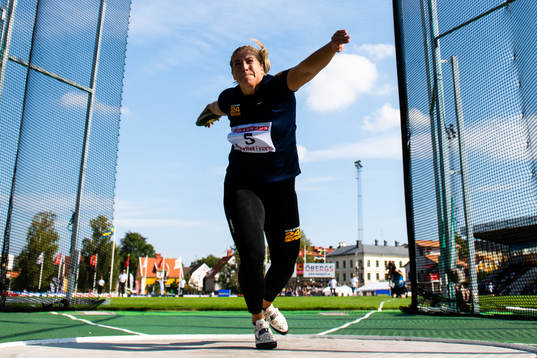 Fanny Roos, Athletics 24Seven SK deltar i diskus
