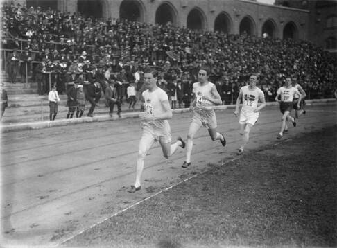 800 meter loppet i Stadion 31 aug. 1919