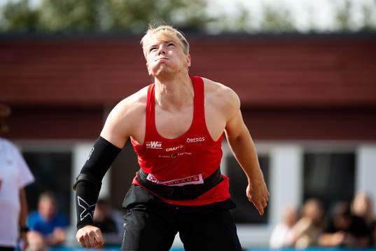 Jakob Eriksson, IF Göta Karlstad deltar i spjutkvalet
