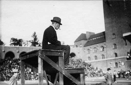 En som aldrig sviker vid en tävling. E. Julin. 31/8 1919