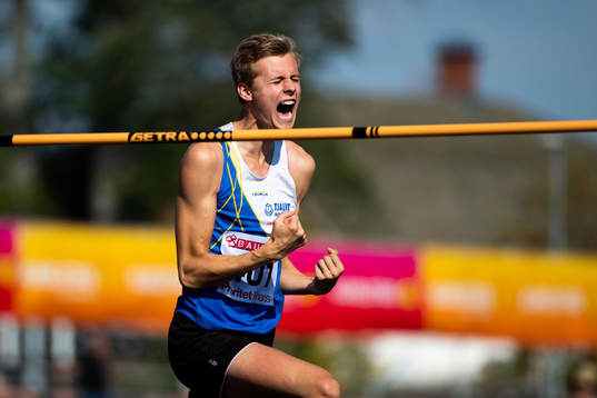 Joakim Wadstein, Tjalve IF Norrköping deltar i höjdhopp