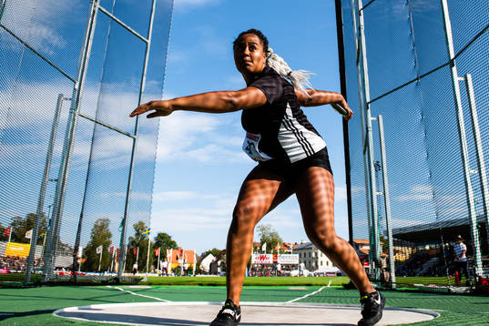 Vanessa Kamga, Upsala IF deltar i diskus