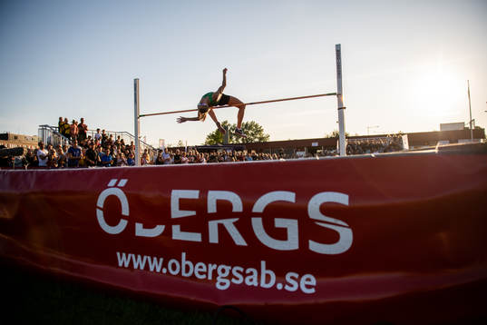 Erika Kinsey, Trångsvikens IF deltar i höjdhopp
