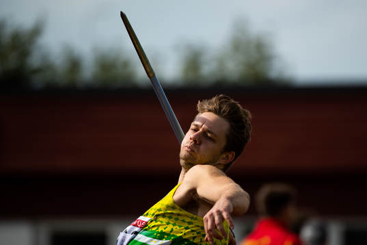 Fredrik Andersson, Södertälje IF deltar i spjut