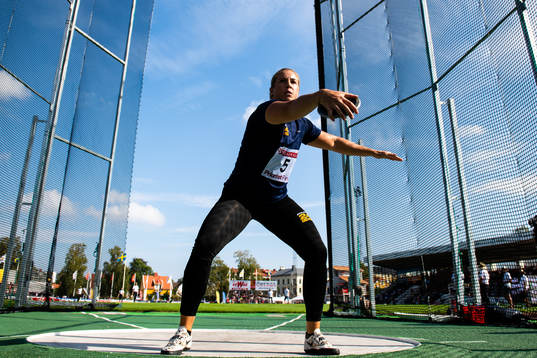Fanny Roos, Athletics 24Seven SK deltar i diskus
