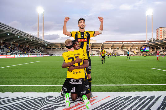 Häckens Rasmus Lindgren, Kwame Kizito och Daleho Irandust