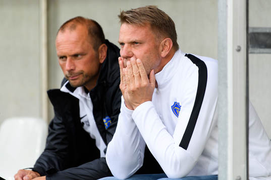 Falkenbergs tränare Hasse Eklund
