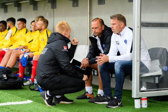 Falkenbergs tränare Hasse Eklund