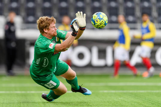 Häckens målvakt Christoffer Källqvist