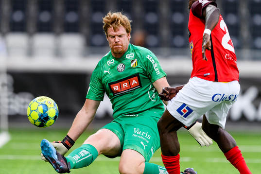 Häckens målvakt Christoffer Källqvist