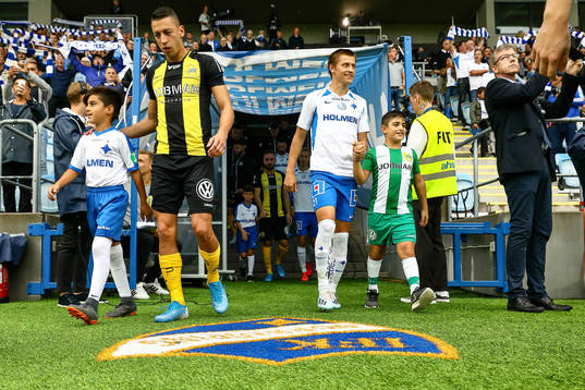 Hammarbys Nikola Djurdjic som fick rött kort idag och IFK