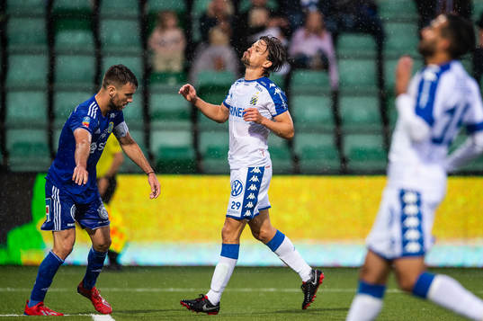 IFK Göteborgs Lasse Vibe deppar