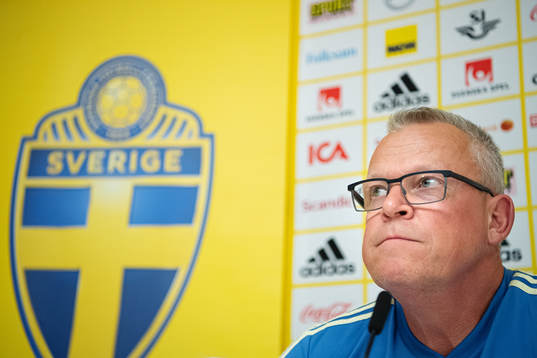 Janne Andersson, head coach of the Swedish national