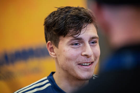 Victor Nilsson Lindelöf of the Swedish national football