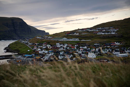 General view of houses and building
