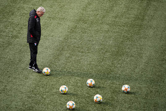Lars Olsen, head coach of the Faroe Islands national