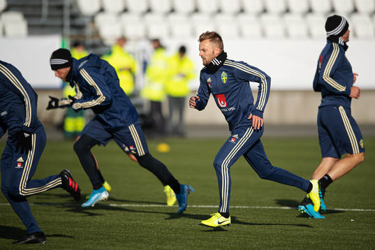 Sebastian Larsson of the Swedish national football team