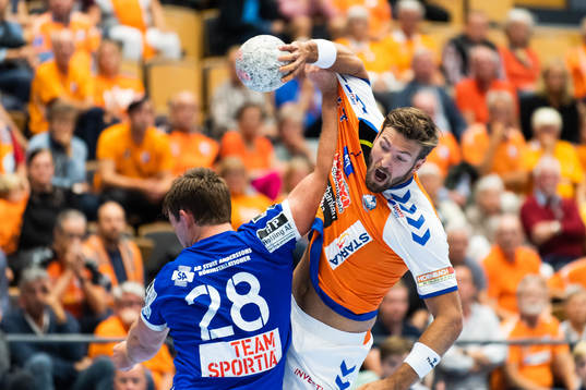 Kristianstads Helge Freiman och Ystads Jonathan Svensson