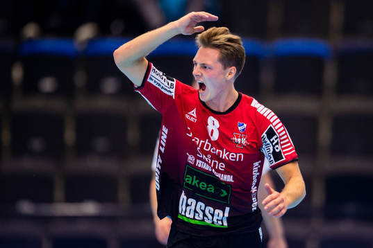IFK Ystads Christopher Schnell jublar