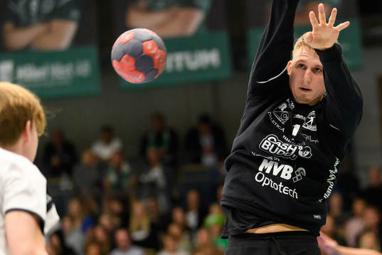 Varbergs målvakt Carl Aronius
