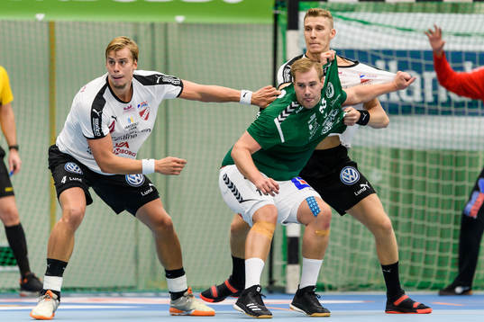 Varbergs Jacob Friberg i kampade Lugis Hampus Henningsson
