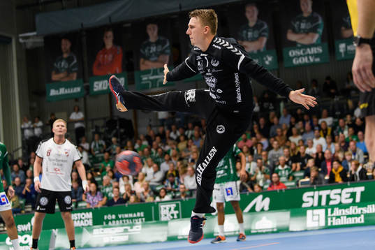 Varbergs målvakt Carl Aronius