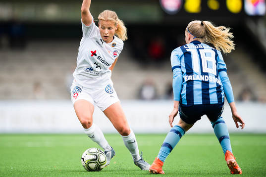 Rosengårds Anna Anvegård utmanar Djurgårdens Alexandra