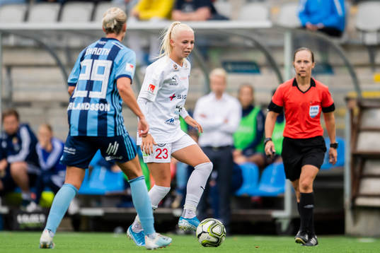 Rosengårds Sofie Svava och Djurgårdens Petronella Ekroth