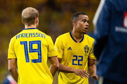 Sebastian Andersson is substituted