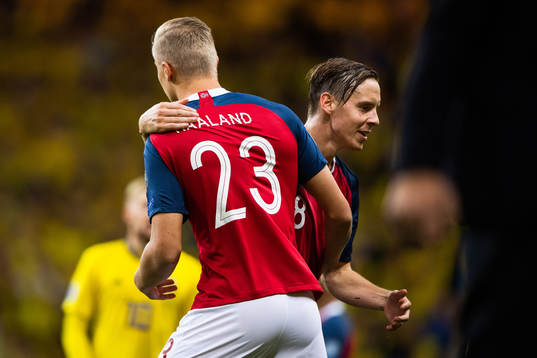 Erling Braut Haaland is substituted