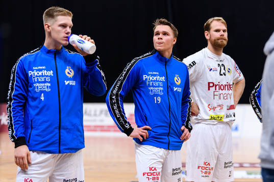 Redbergslids Melker Norrman, Emil Mellegård och Oskar