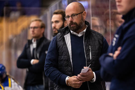 Leksands tränare Lars Stenmark