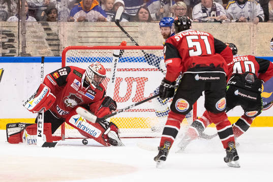 Malmö Redhawks målvakt Oscar Alsenfelt