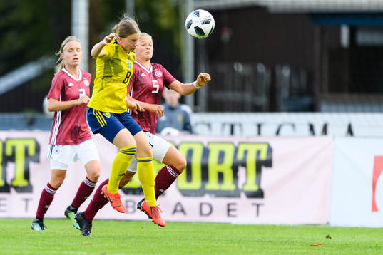 Sveriges Fiona Eriksson och Tysklands Josefine Neß
