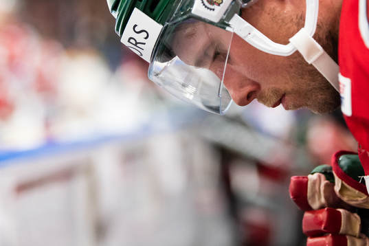 Frölundas Viktor Ekbom i båset