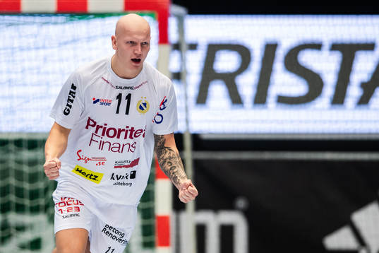 Redbergslids Markus Thorbjörn jublar