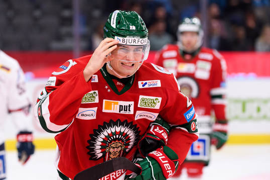Frölundas Johan Sundström deppar