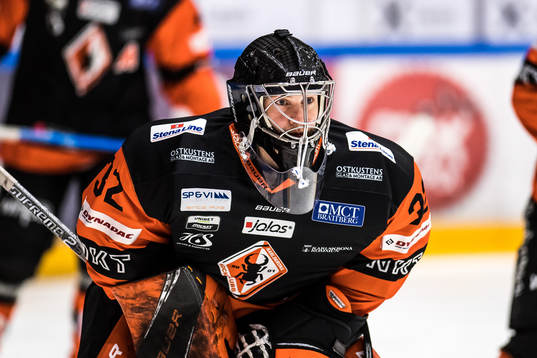 Karlskronas målvakt Marcus Hellgren