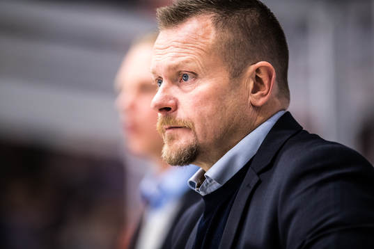 Björklövens tränare Joakim Fagervall