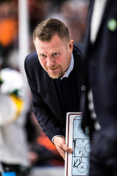 Björklövens tränare Joakim Fagervall