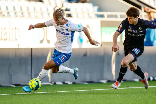 under fotbollsmatchen i Allsvenskan mellan IFK Norrköping
