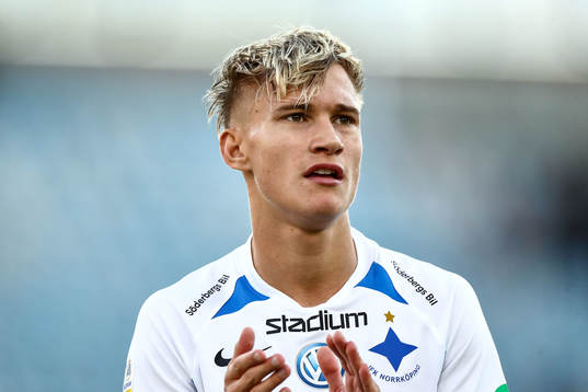 IFK Norrköpings Pontus Almqvist jublar
