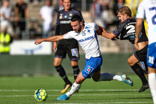 IFK Norrköpings Sead Haksabanovic och Örebros Daniel