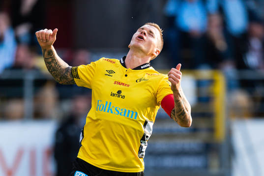 Elfsborgs Samuel Holmén deppar
