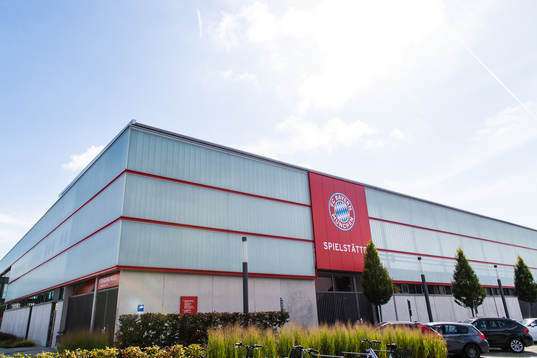 General view of the Bayern Munich Campus Arena