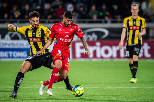 Häckens Daleho Irandust och Elfsborgs Rami Kaib
