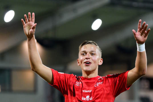 Elfsborgs Jesper Karlsson jublar